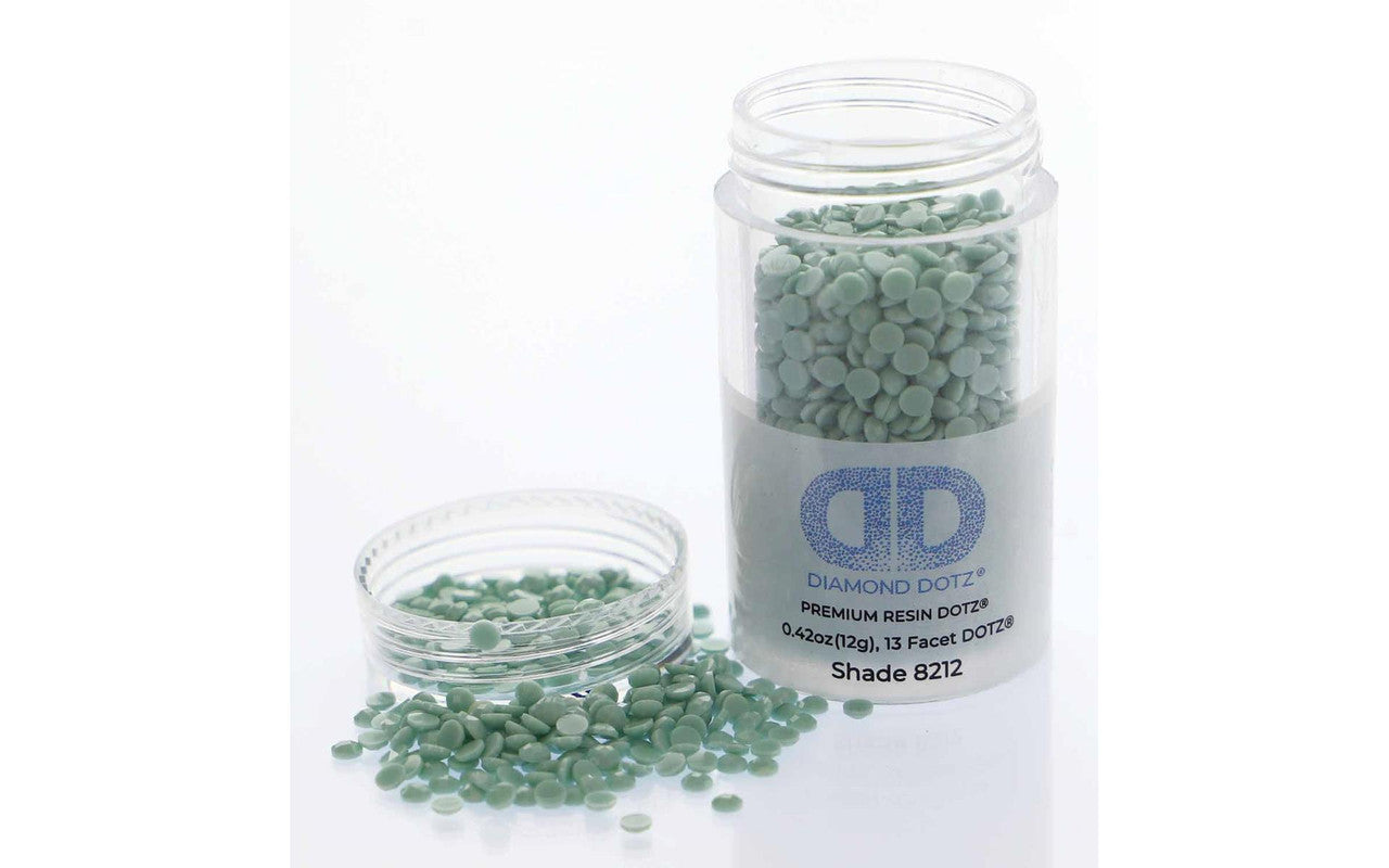 Gemas de estilo libre Diamond Dotz 2,8 mm 12 g Agave claro 8212